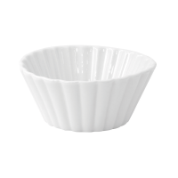 White porcelain mini wave mould