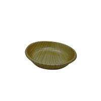 Plastic bowl with pine design