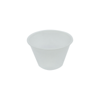 Clear PS plastic portion cup