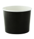 Pot carton noir chaud et froid   H70mm 320ml