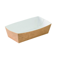Bandeja multiuso kraft de cartao 140x65mm H42mm 460ml