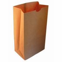 Saco castanho gigante SOS reciclado 320x160mm H430mm