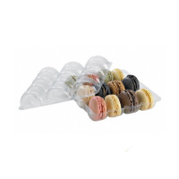 Embalagem para 12  "macarrons" 150x138mm H23mm
