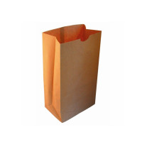 Saco castanho gigante SOS reciclado 320x160mm H430mm