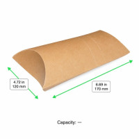 Caixa kraft Tacos 120x170mm