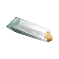 Sac sandwich papier blanc  100x40mm H340mm