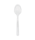 "Lux" transparent plastic PS spoon 180
