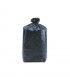 Black PEBD bin bag 450x200mm H1 100mm 130000ml