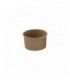 Kraft cardboard cup for hot and cold foods   H62mm 230ml