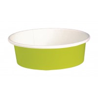 "Buckaty" round green cardboard salad bowl   H50mm 580ml